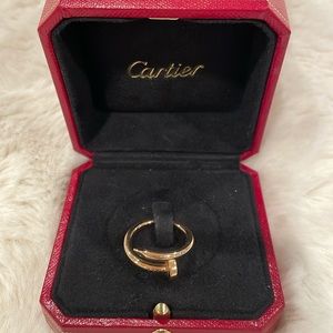 Cartier 18K Pink Gold Juste Un Clou Ring (brand new!)